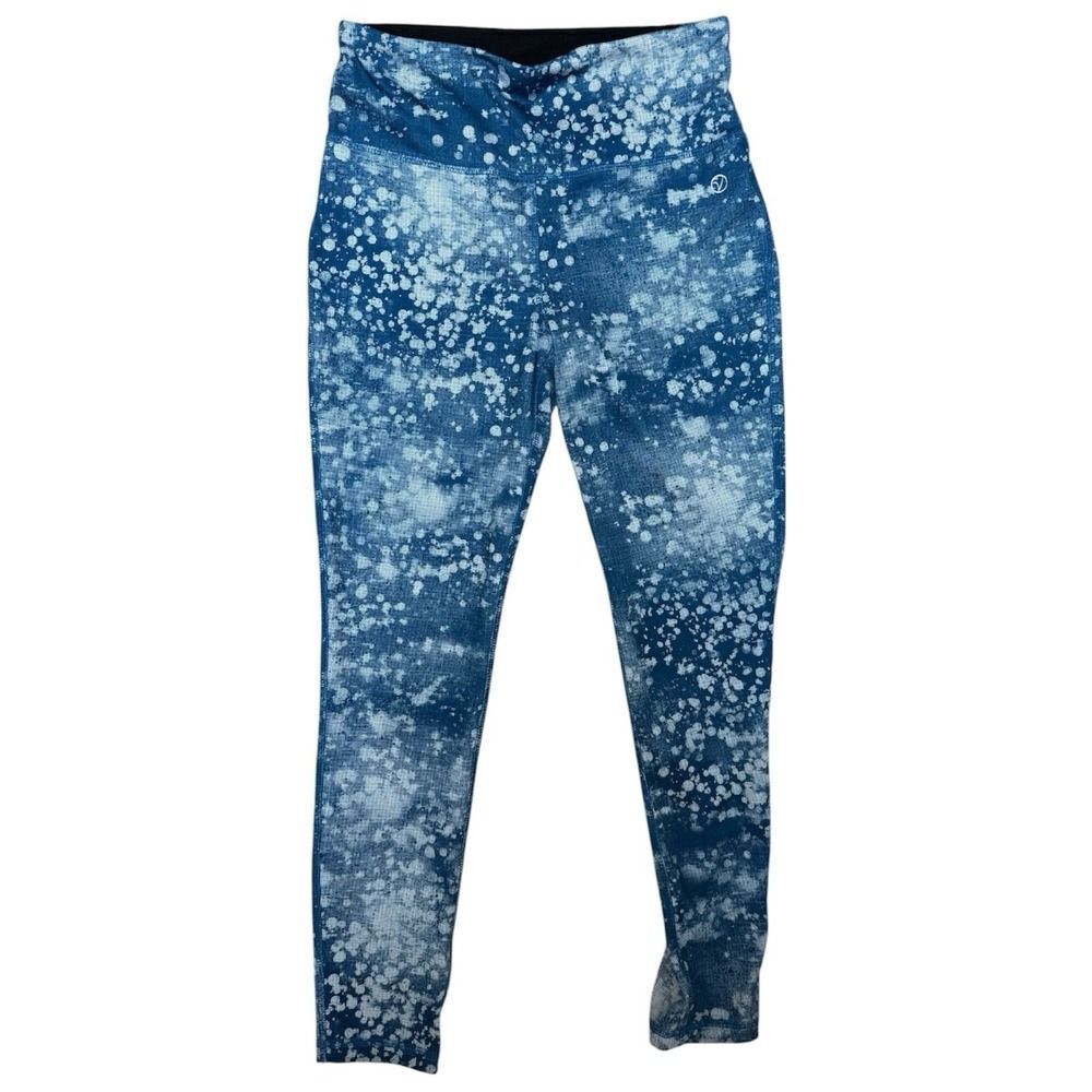 Vogo Athletica Yoga Pants Leggings Women's. Blue & White. Sz S